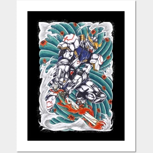 Gundam Barbatos wave Posters and Art